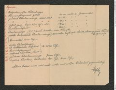 Seite 1, Eingelegter Plan, Beilage 1 zu "Ober-St.Veit" (NHMW-PRAE-BBB-31-Beilage-1)